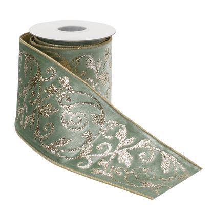 4” x 5 Yds. Wired Polyester
