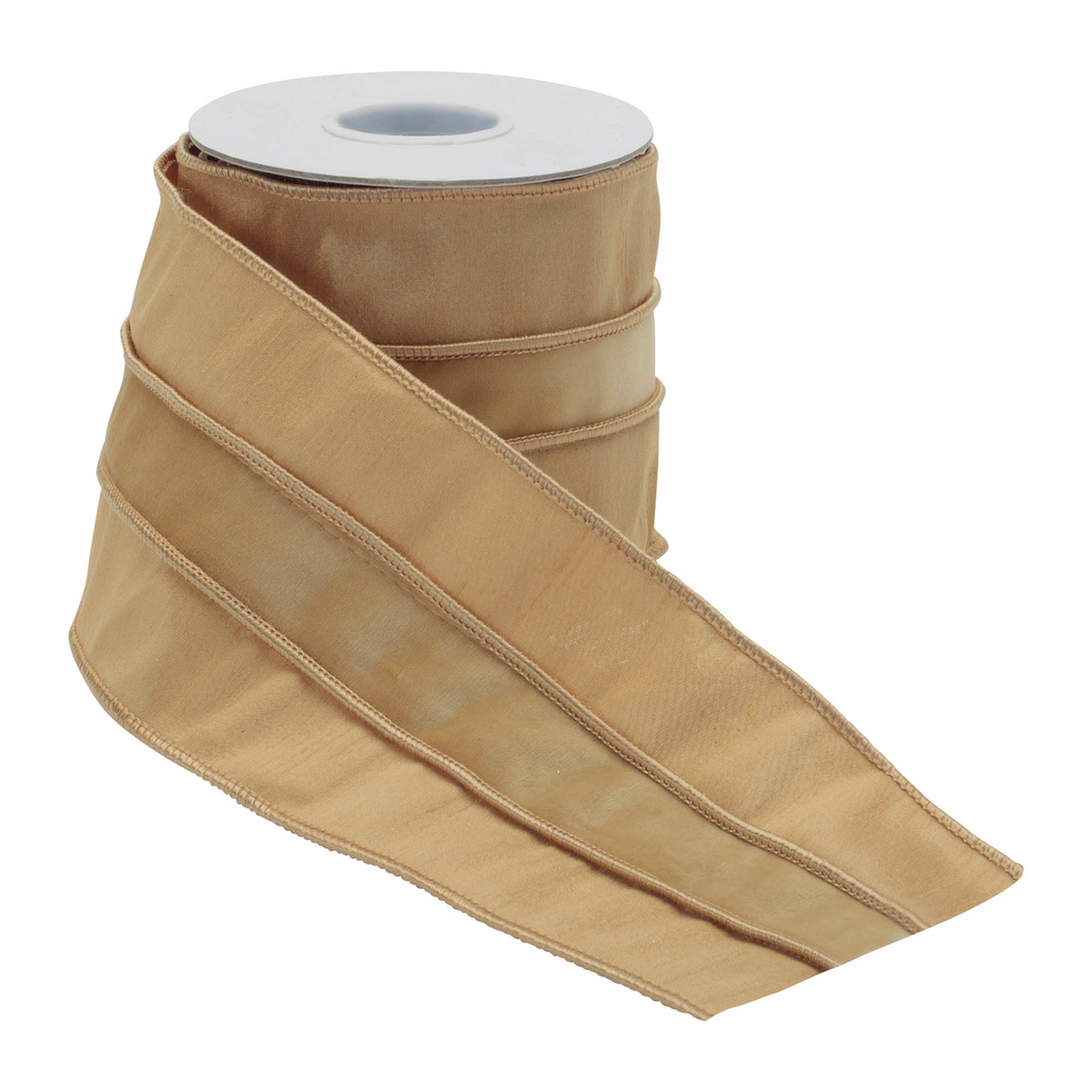 Gold Wired Ribbon (Set of 2) -Ship Only
