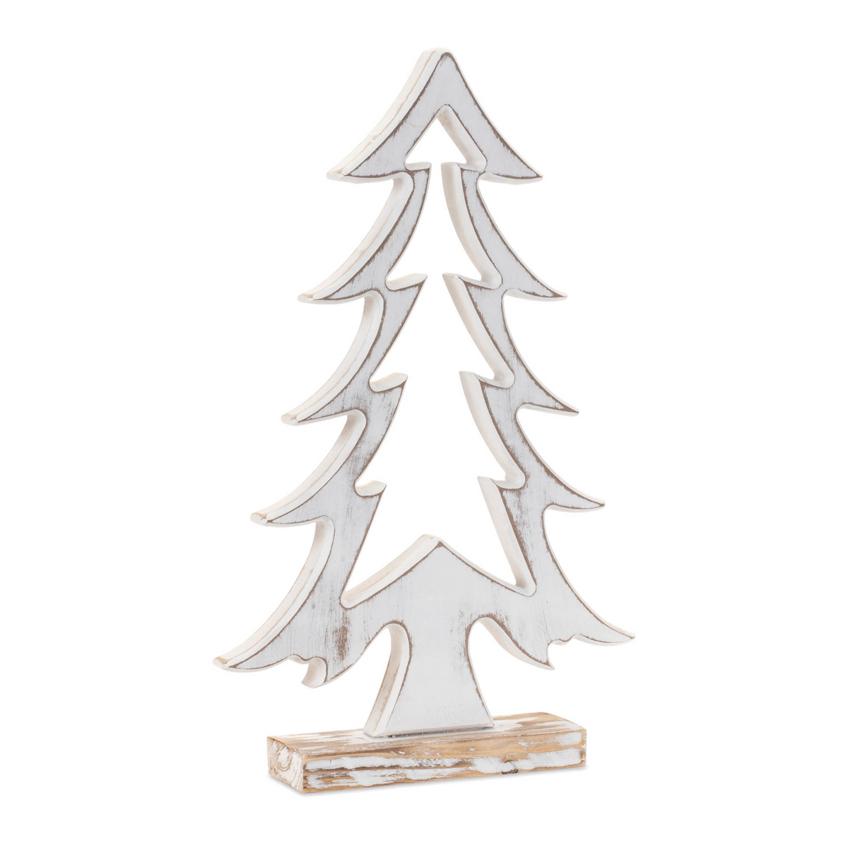 Tree Cut-Out (Set of 3) 11.5"H, 15"H, 18"H Wood -Ship Only