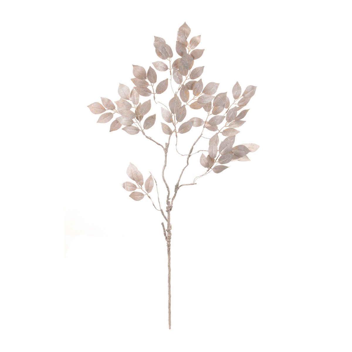 Glittered Leaf Spray (Set of 6)