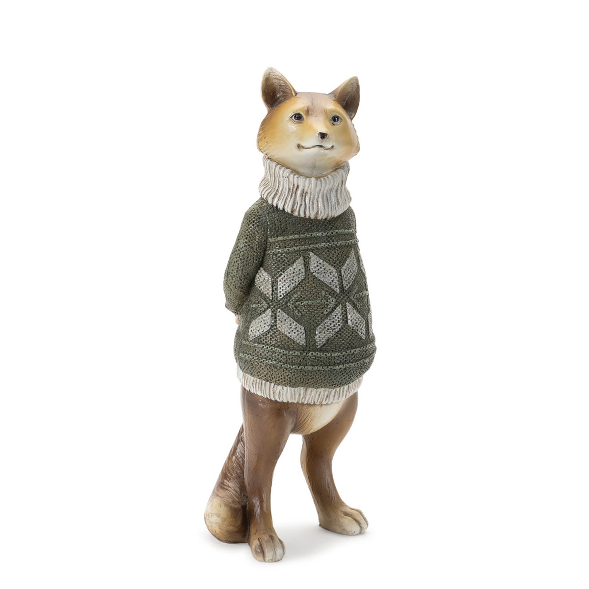 Winter Animal with Sweater Figurine (Set of 3)