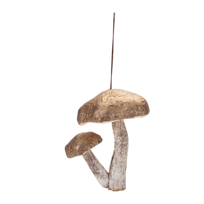 Double Mushroom Ornament (Set of 6)