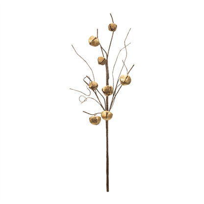 Sleigh Bell Twig Spray (Set of 6)