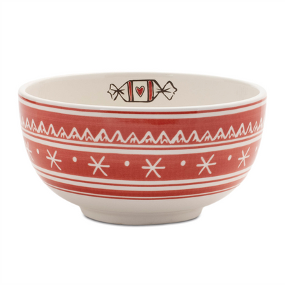 Ceramic Santa Candy Bowl (Set of 4)