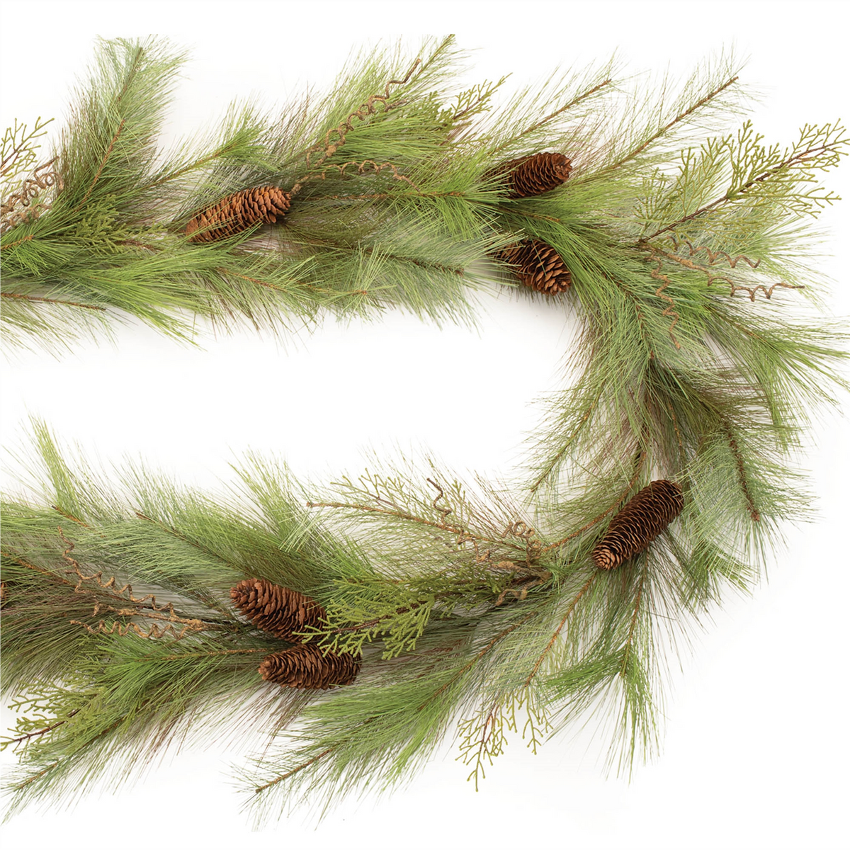 Pine Garland 6'L PVC -Ship Only