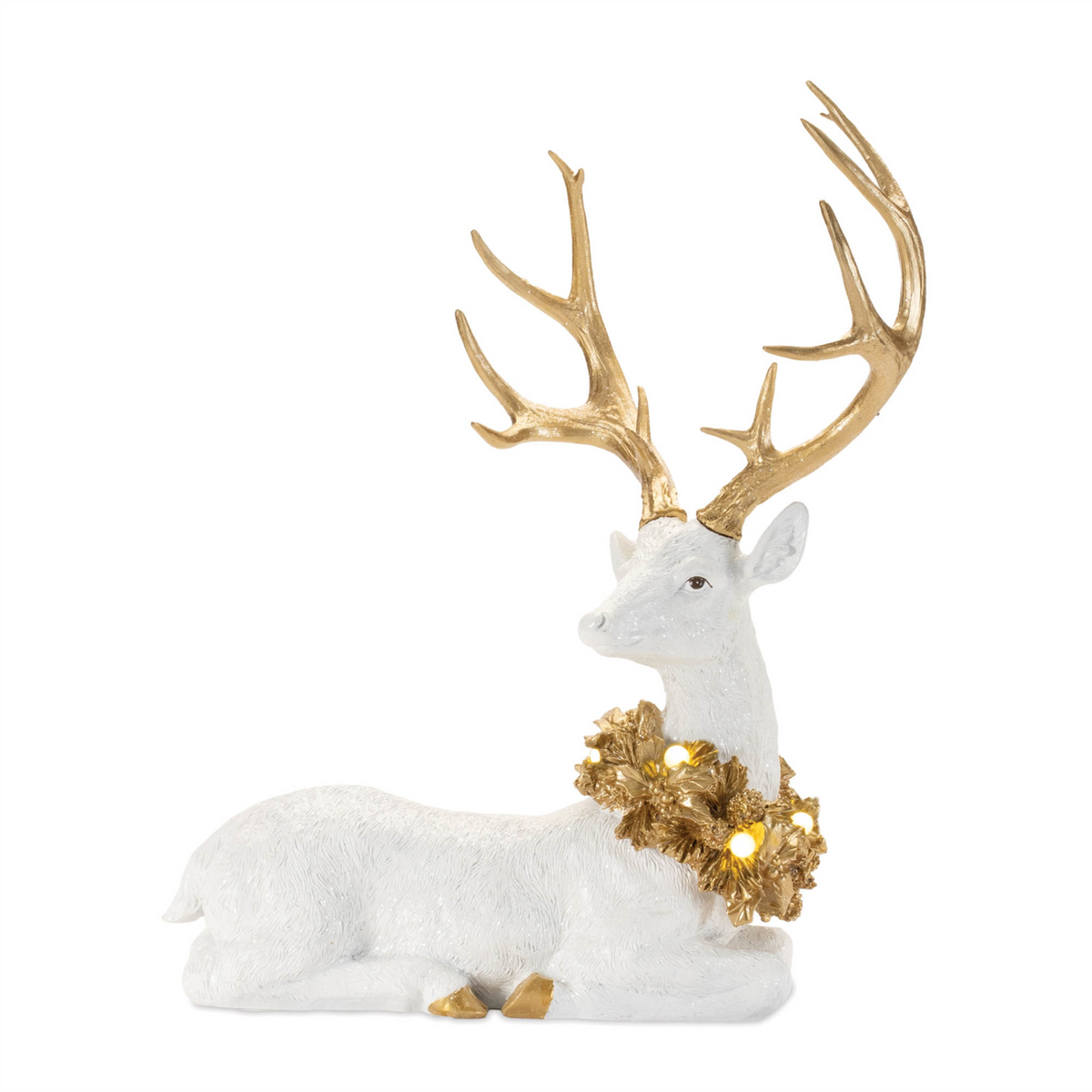 LED Holiday Deer Figurine (Set of 2) -Ship Only