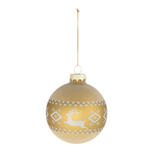 Festive Ball Ornament (Set of 12)