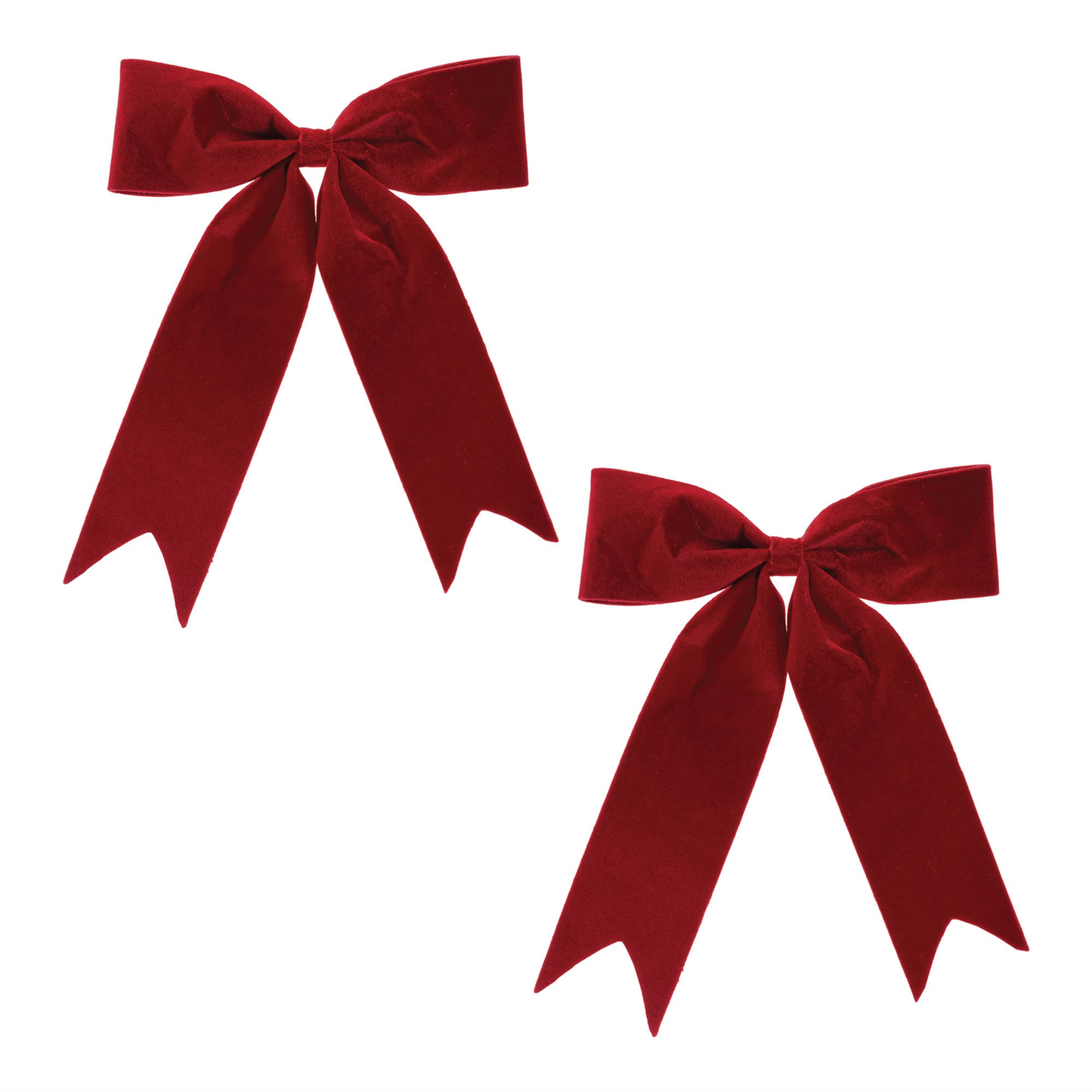 Red Holiday Bow (Set of 2)