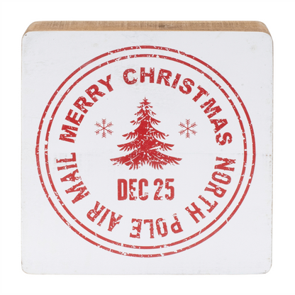 Postal Christmas Stamp (Set of 4)