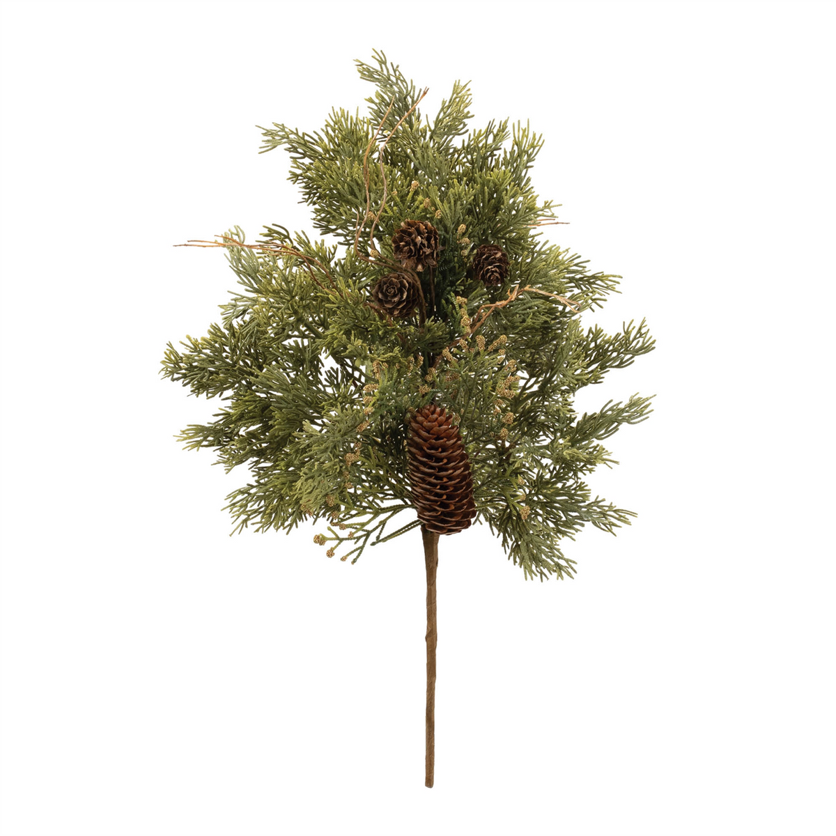 Pine Spray (Set of 6) 20”H Plastic -Ship Only