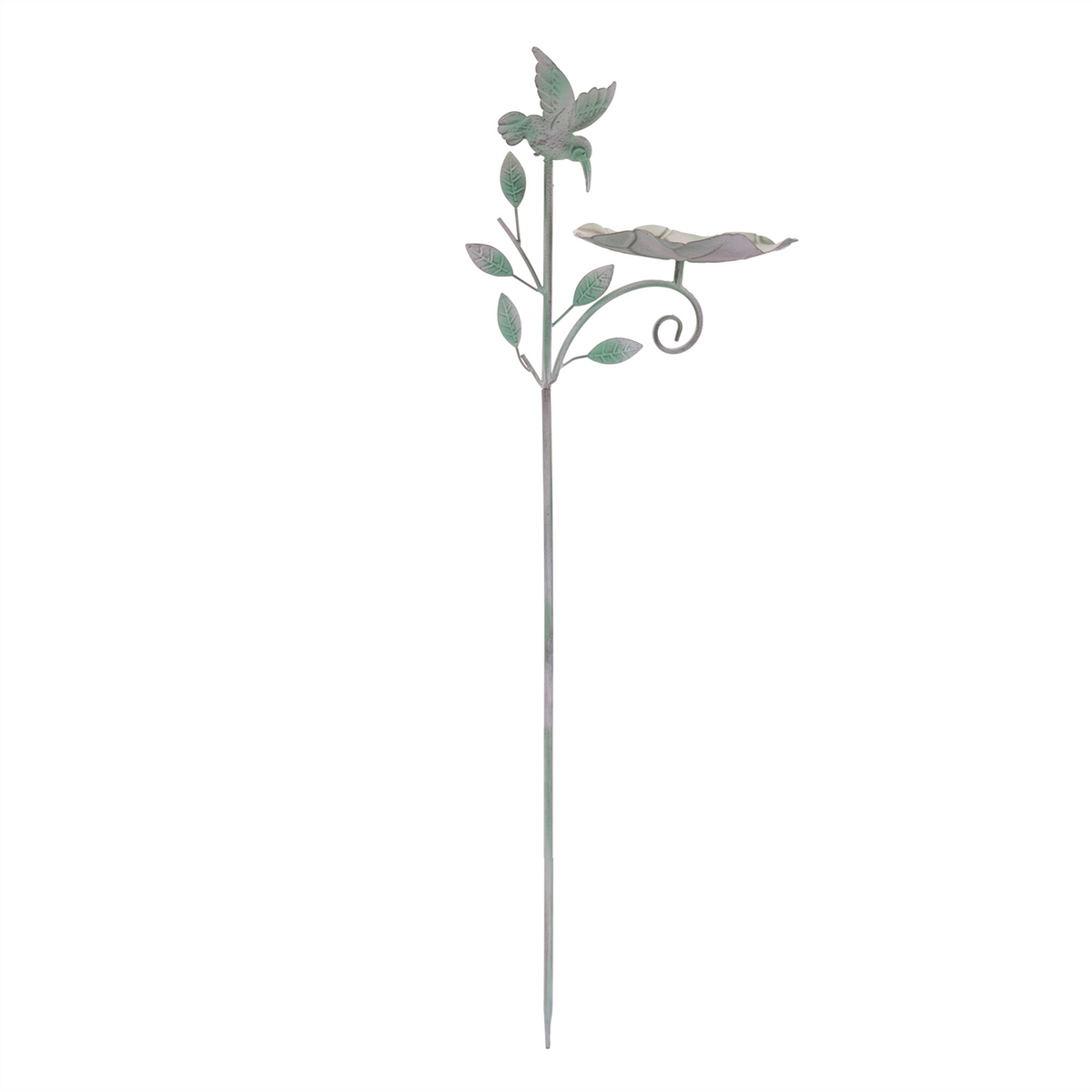 Bird Feeder Stake (Set of 2) 44”H Iron -Ship Only