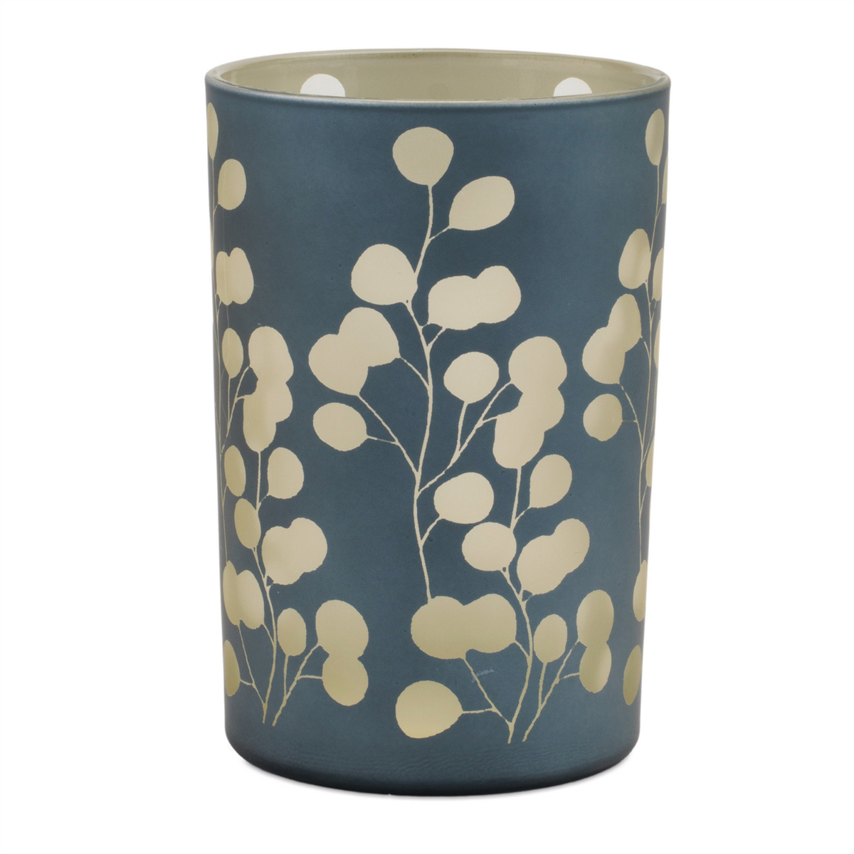 Frosted Foliage Candle Holder (Set of 2) -Ship Only