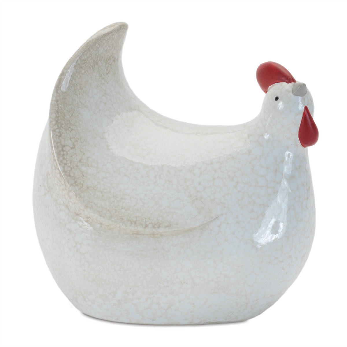 Chicken (Set of 4) 5"H x 6.5"H Terra Cotta -Ship Only
