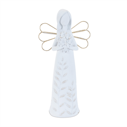 Etched Angel Figurine (Set of 4)