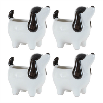 Puppy Dog Planter (Set of 4)