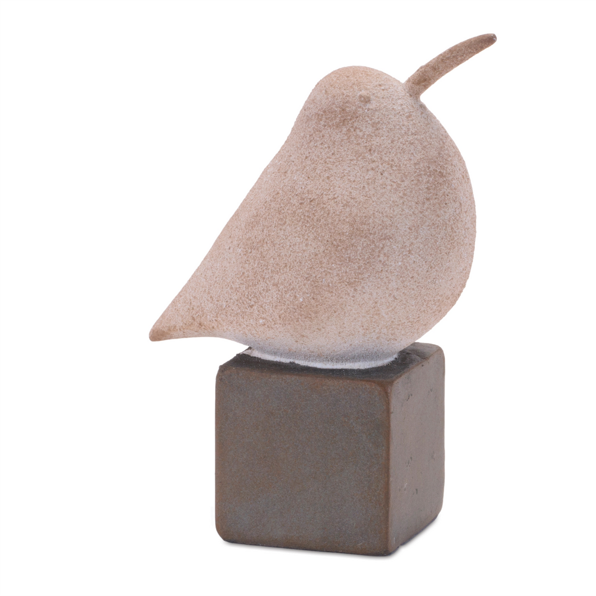 Bird on Base (Set of 2) 4.75"H, 5.5"H Resin -Ship Only