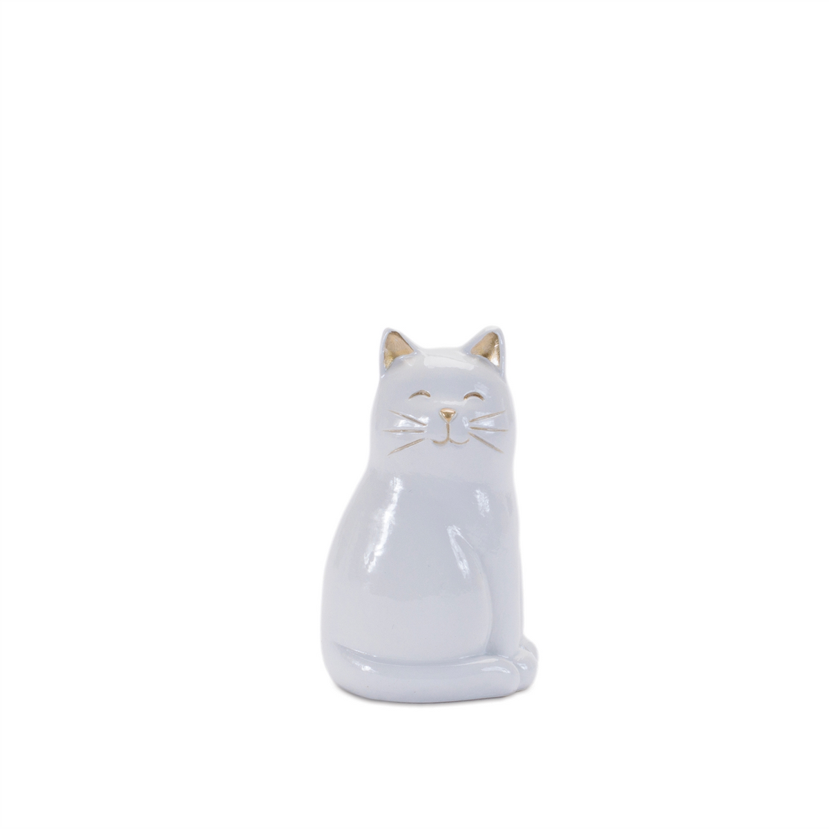 Sitting Cat Figurine (Set of 6) -Ship Only