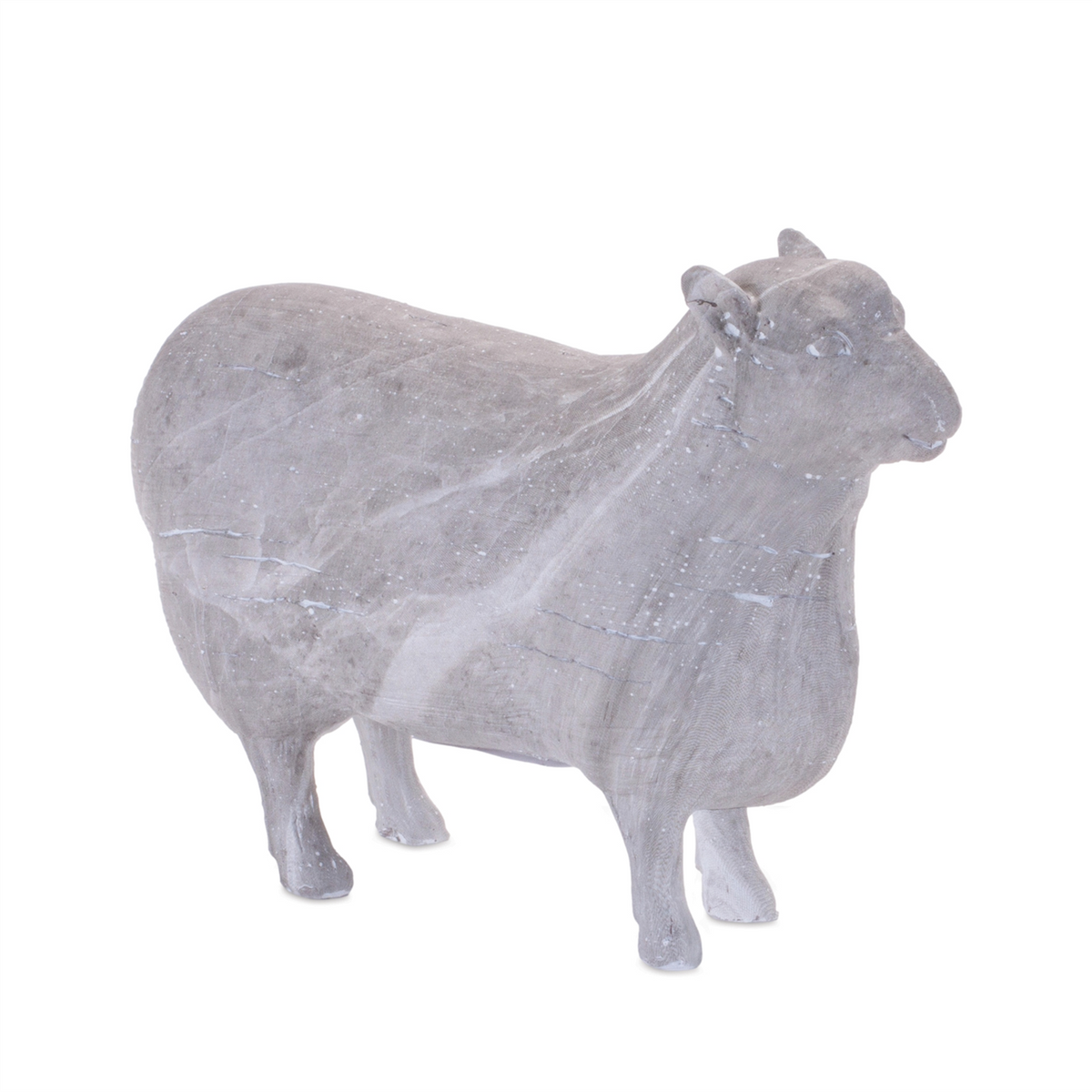 Distressed Farm Animal Figurine (Set of 4) -Ship Only