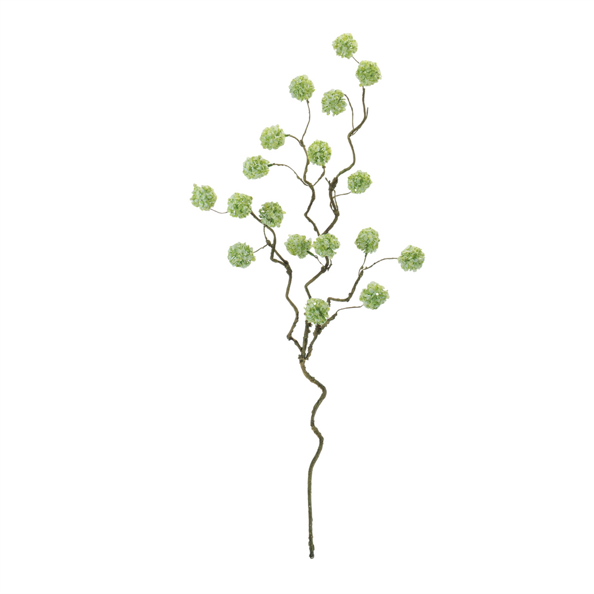 Snowball Floral Branch (Set of 6) -Ship Only