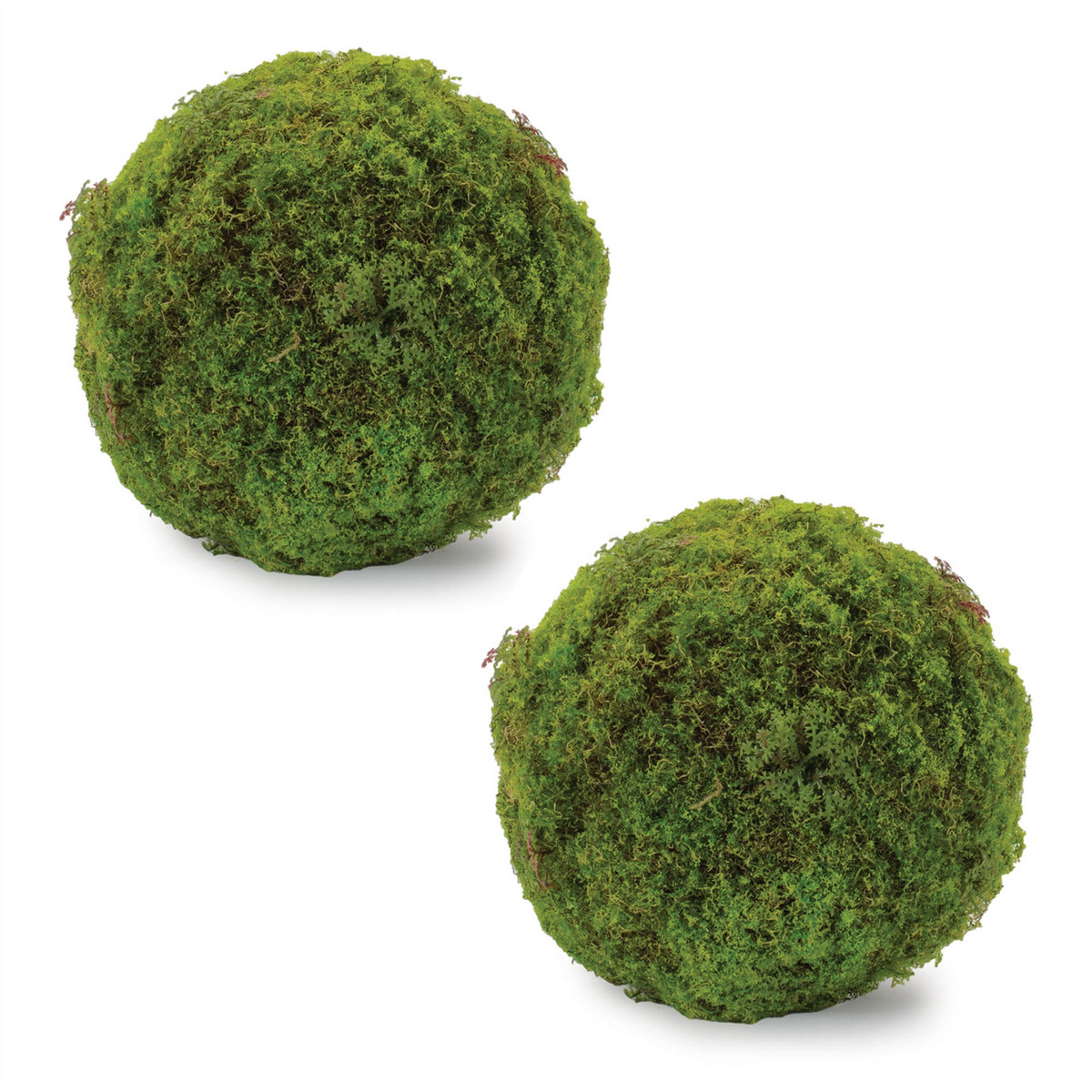 Faux Moss Orb (Set of 2) -Ship Only