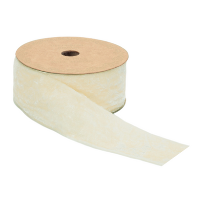 Raw Edge Velvet Ribbon 2" x 10 Yds.