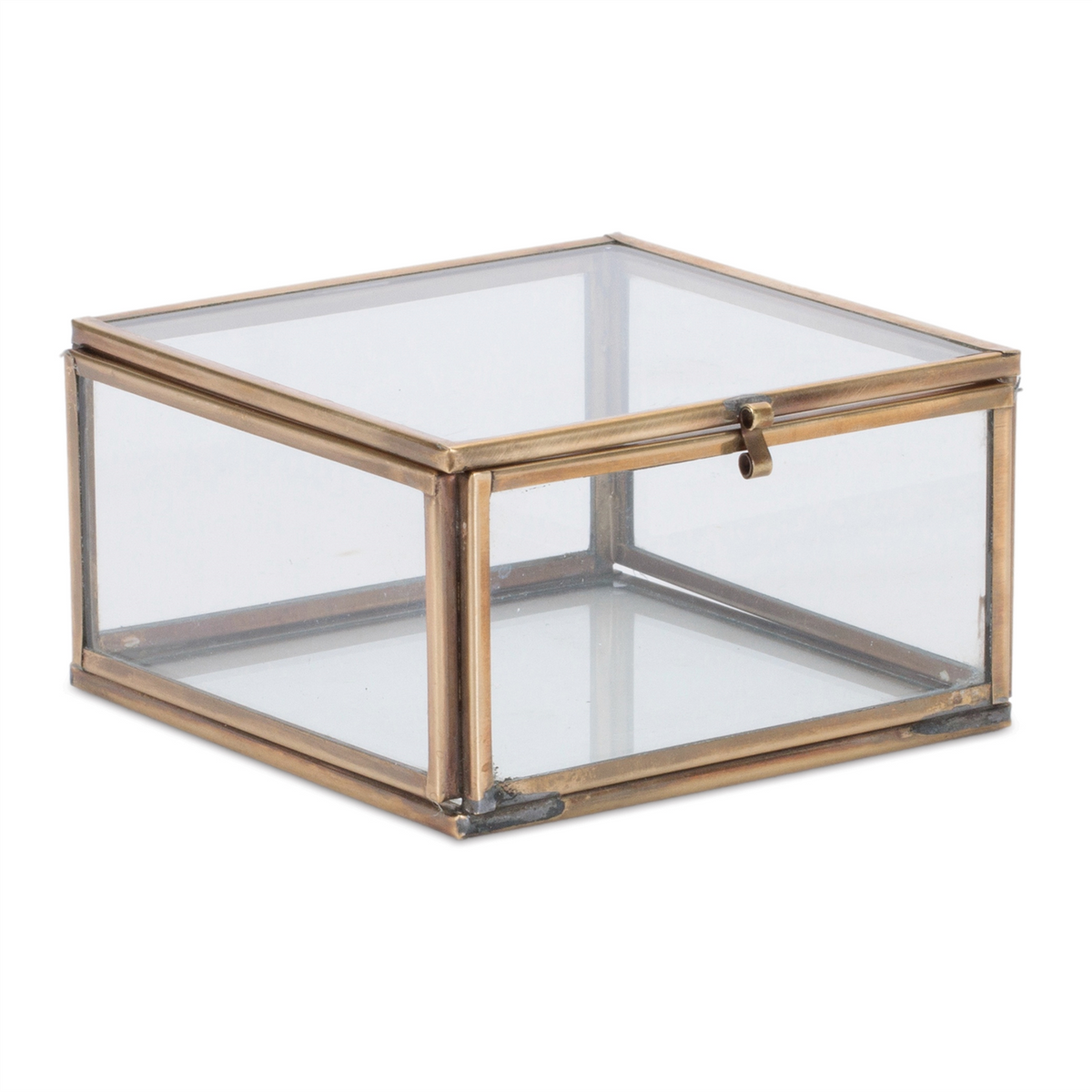 Decorative Glass Box (Set of 2) -Ship Only