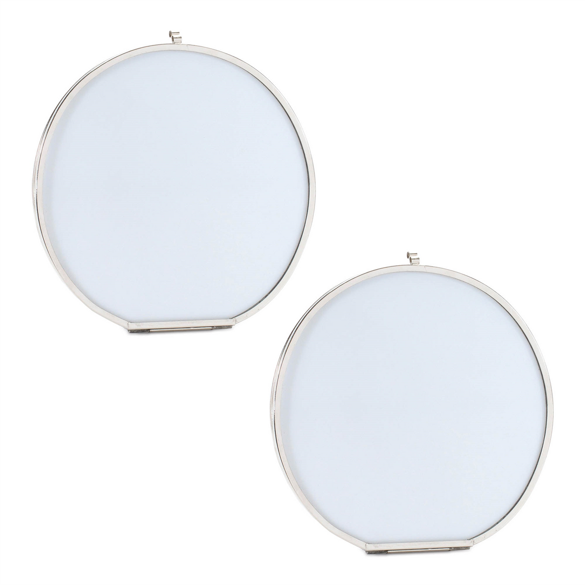 Round Iron Picture Frame (Set of 2)