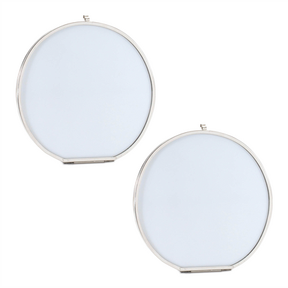 Round Iron Picture Frame (Set of 2)