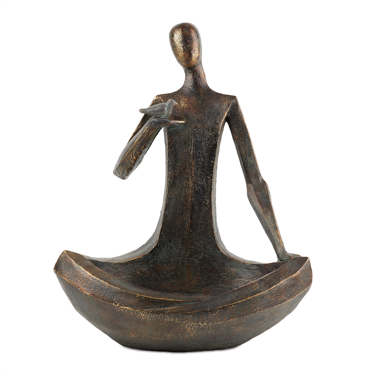Copper Garden Statue