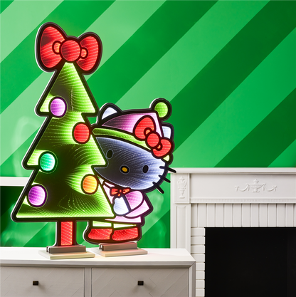 Hello Kitty w/Christmas Tree Ekkolight