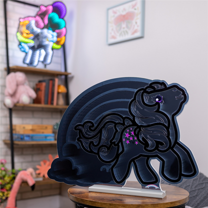 My Little Pony Blue Belle Rainbow Ekkolight 18"H