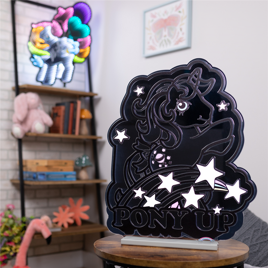 My Little Pony Pony Up Ekkolight 24"H -Ship Only