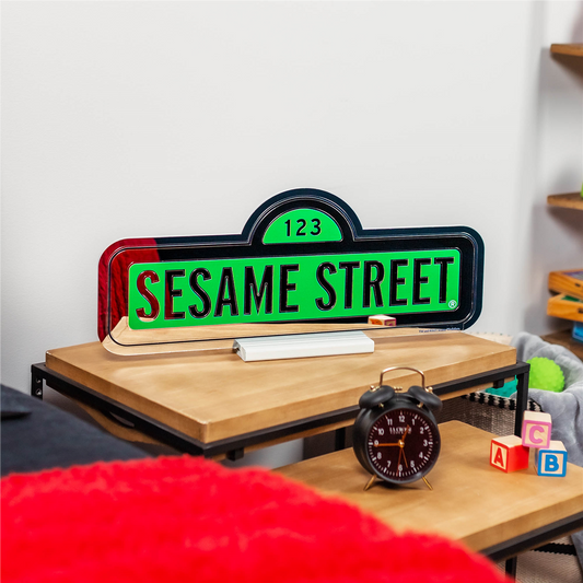 Sesame Street Sign Ekkolight 24"L -Ship Only