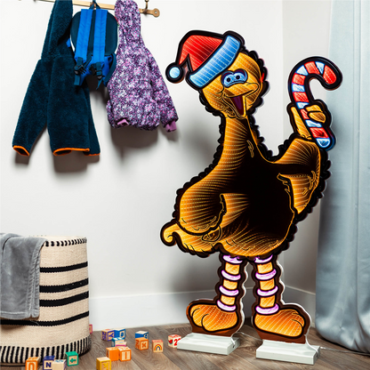 Sesame Street Big Bird Ekkolight 47"H Acrylic UL Plug