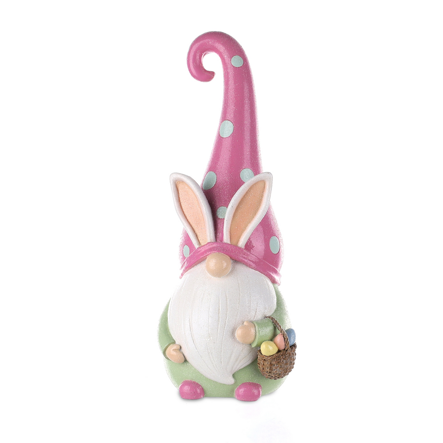 Easter Gnome Figurine 13"H -Ship Only