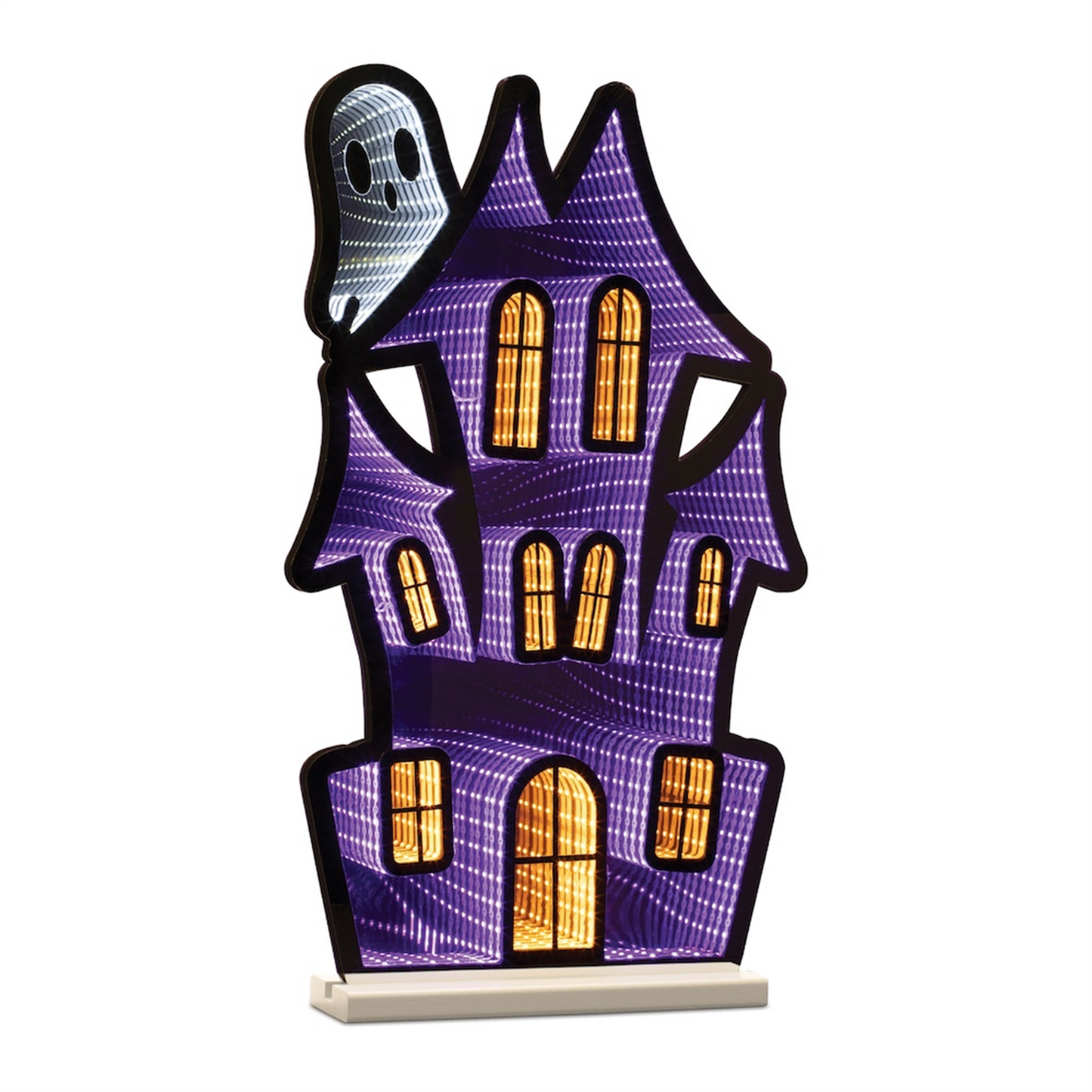 Haunted House w/Ghost Ekkolight 23.5"H -Ship Only