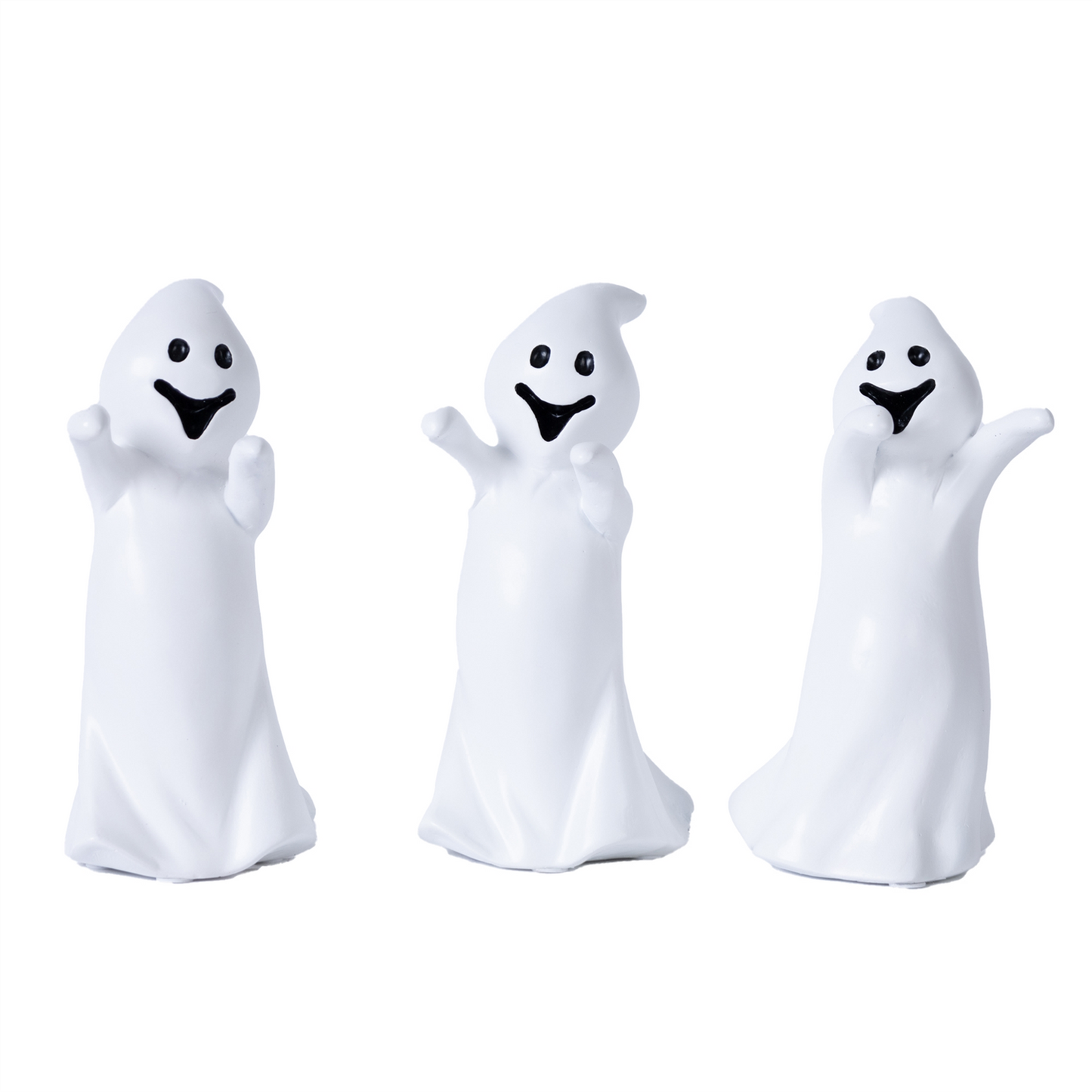 Spooky Ghost Figurine (Set of 3) -Ship Only
