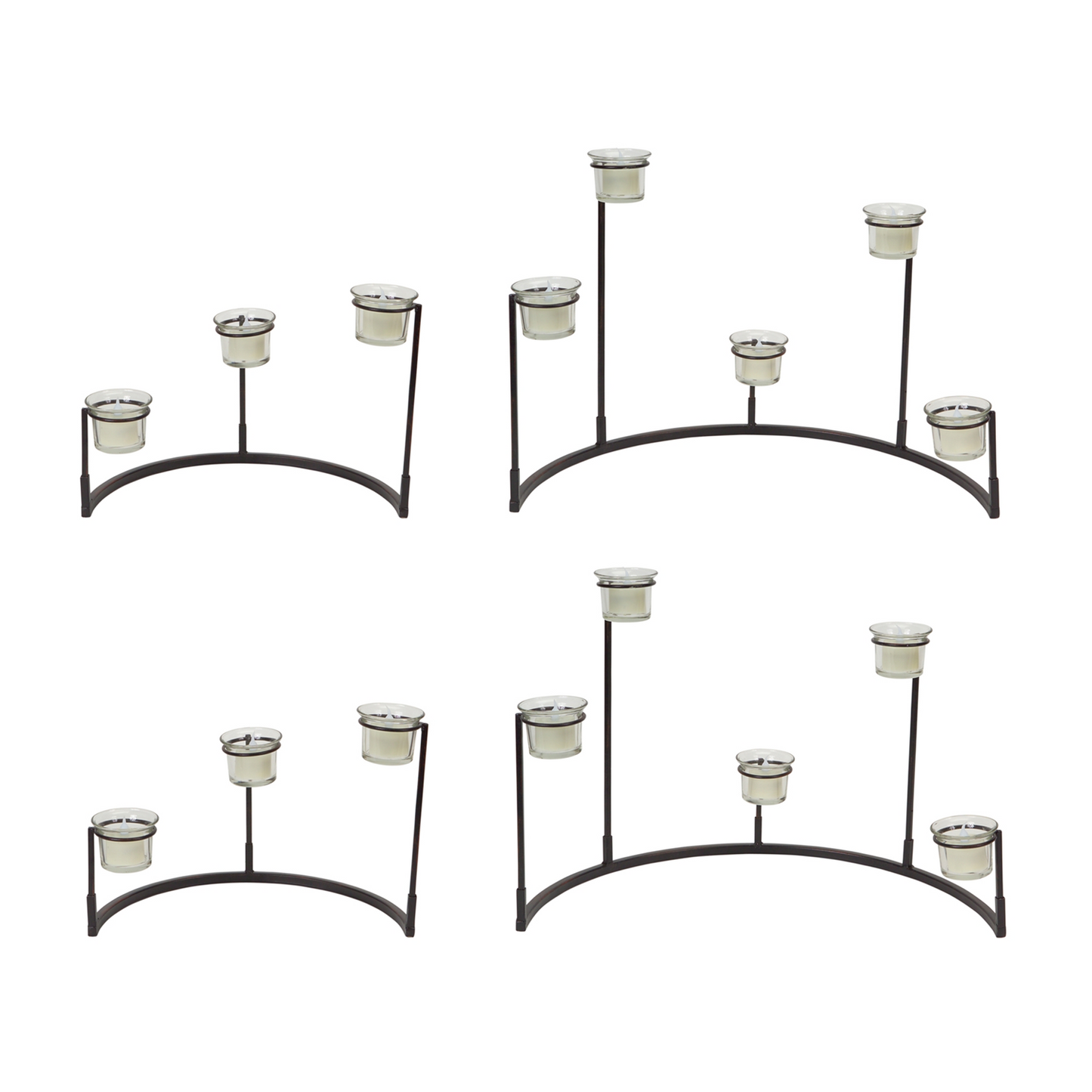 Tiered Votive Holder Stand (Set of 4) -Ship Only