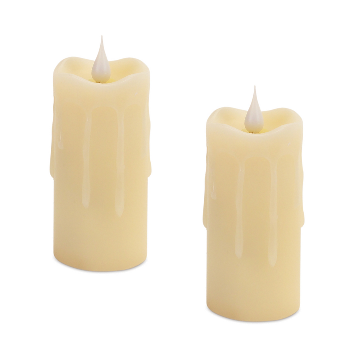 Simplux LED Votive Candle with Moving Flame and Remote (Set of 2) -Ship Only