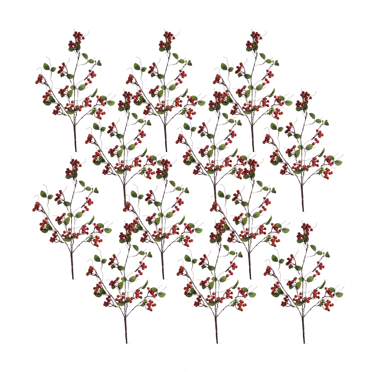 Boxwood Berry Twig Spray (Set of 12) -Ship Only