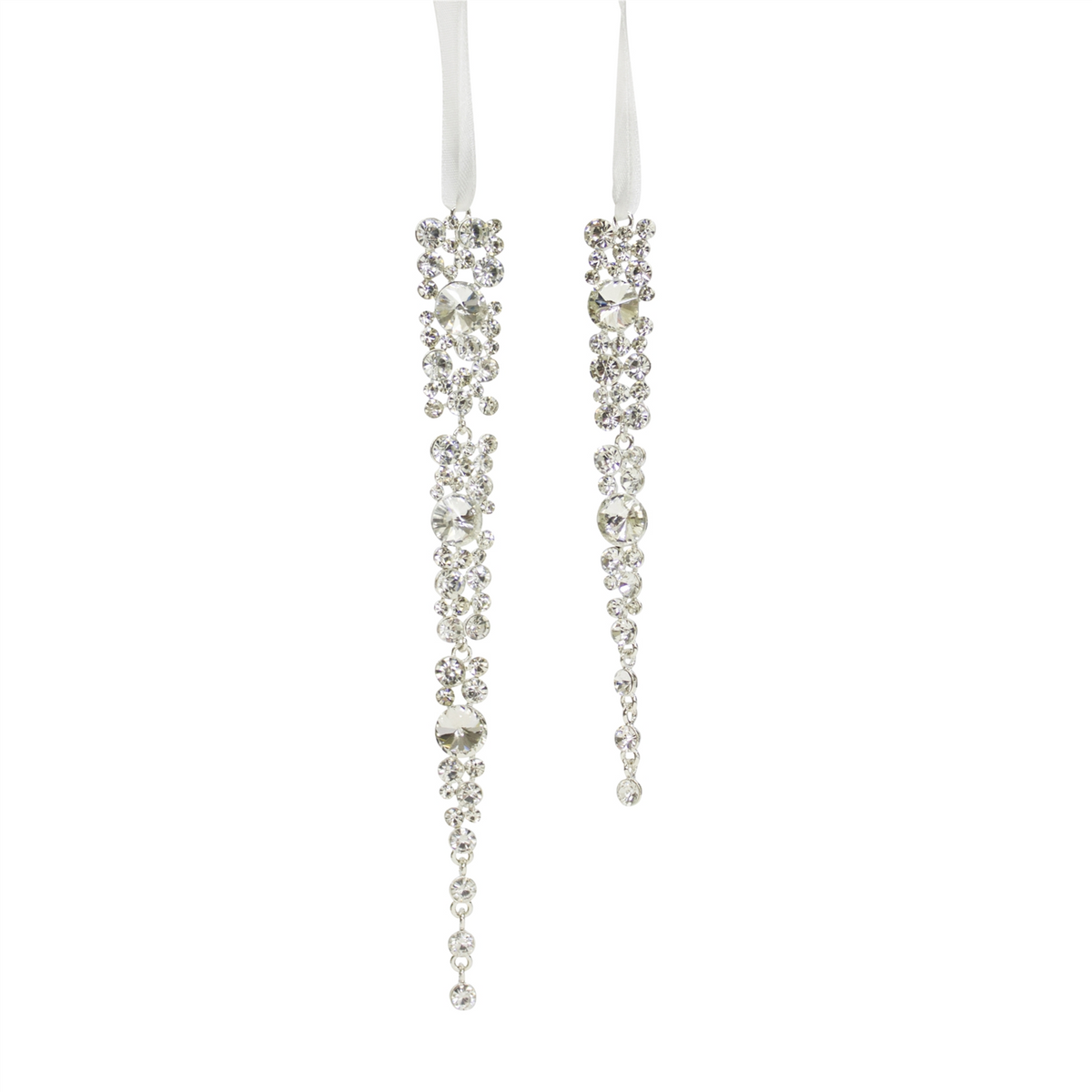 Jewel Icicle Drop Ornament (Set of 12) -Ship Only