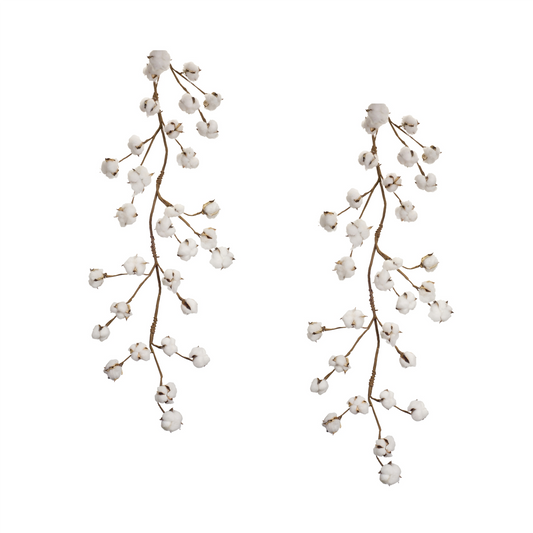 Cotton Twig Garland (Set of 2) -Ship Only