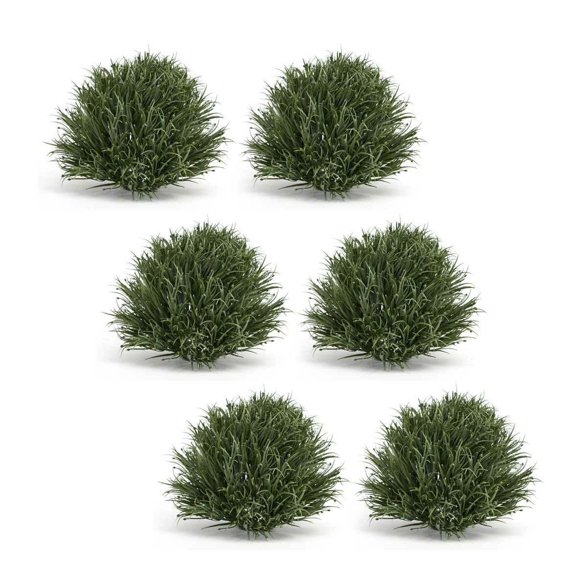 Spring Grass Half Orb (Set of 6) -Ship Only