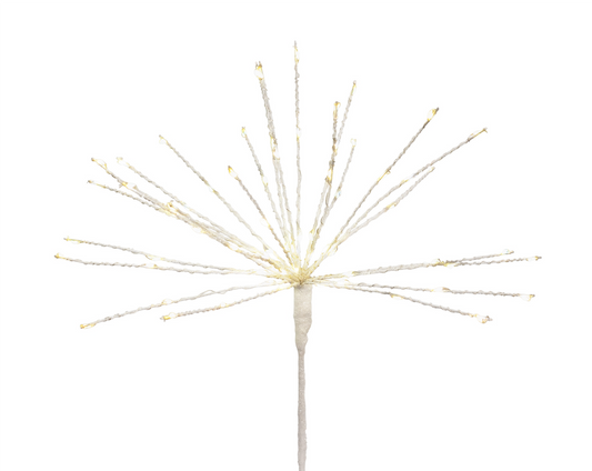 LED Starburst Tree Topper 15.5"W x 23.5"H 75 Lights UL Plug (Set of 2) -Ship Only