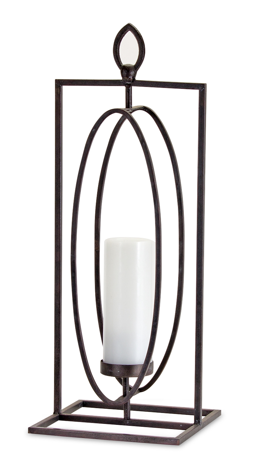 Candle Holder 24”H (Set of 2) Iron -Ship Only