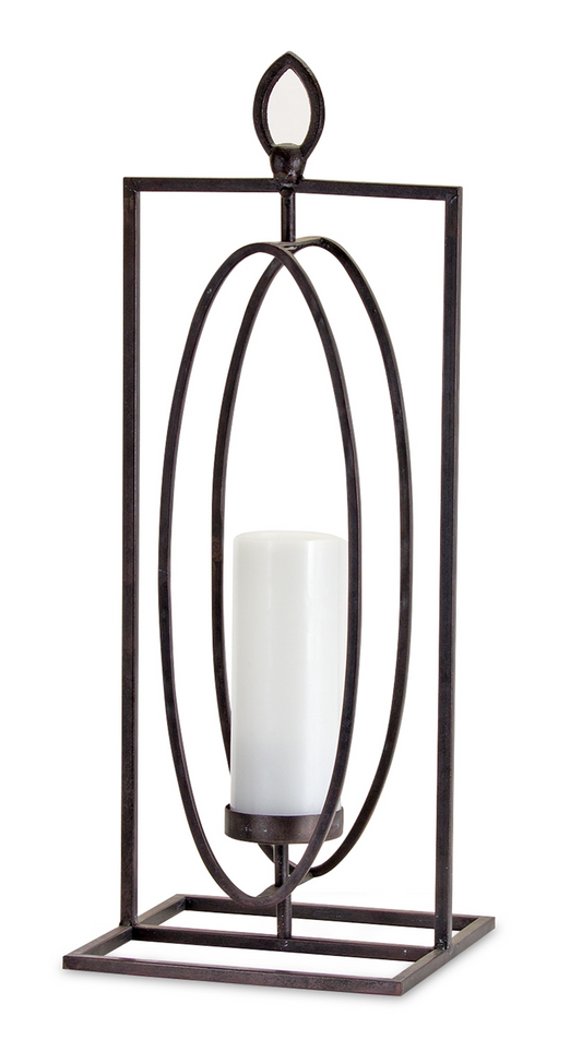 Candle Holder 24”H (Set of 2) Iron -Ship Only