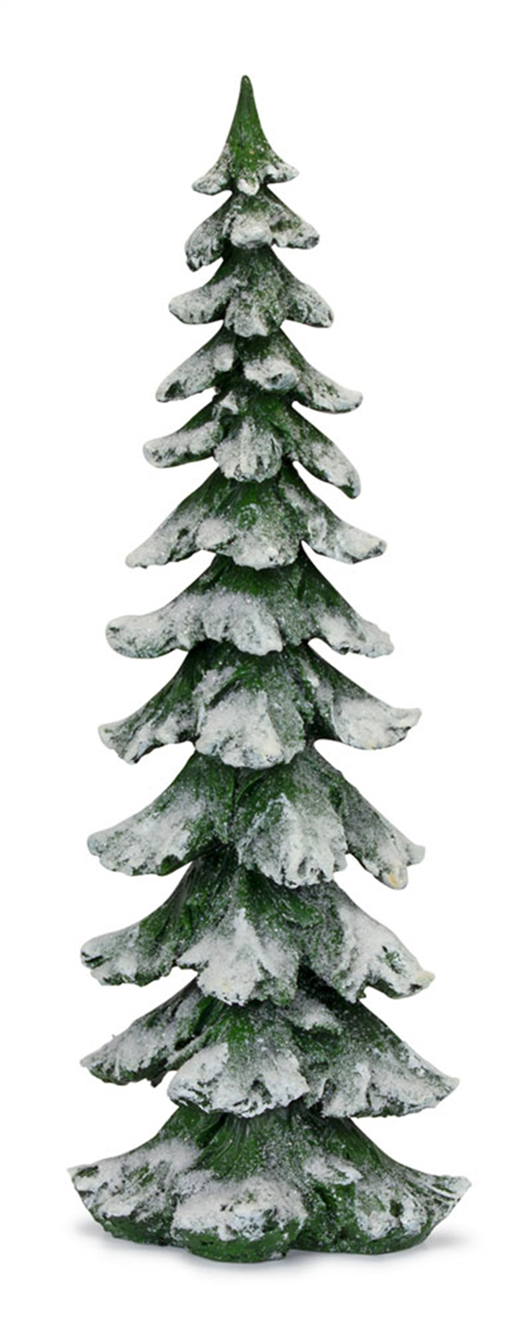 Green Flocked Pine Tree 26"H -Ship Only