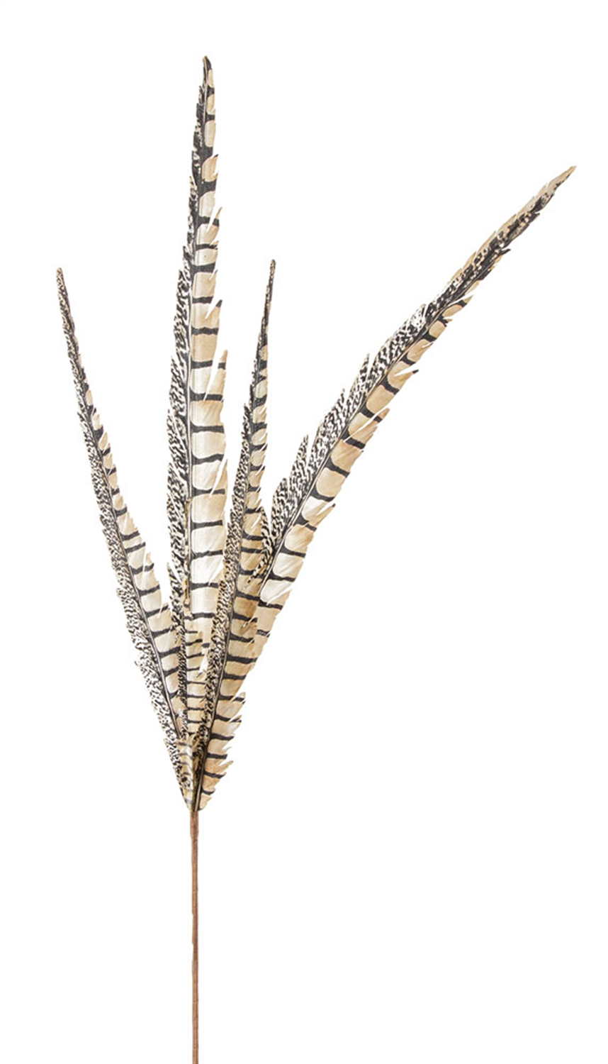 Faux Feather 29”H (Set of 12) Polyester -Ship Only