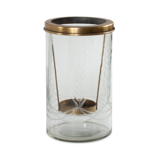 Suspended Glass Candleholder -Ship Only