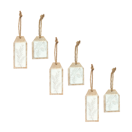 Wood Design Pine Branch (Set of 6) -Ship Only
